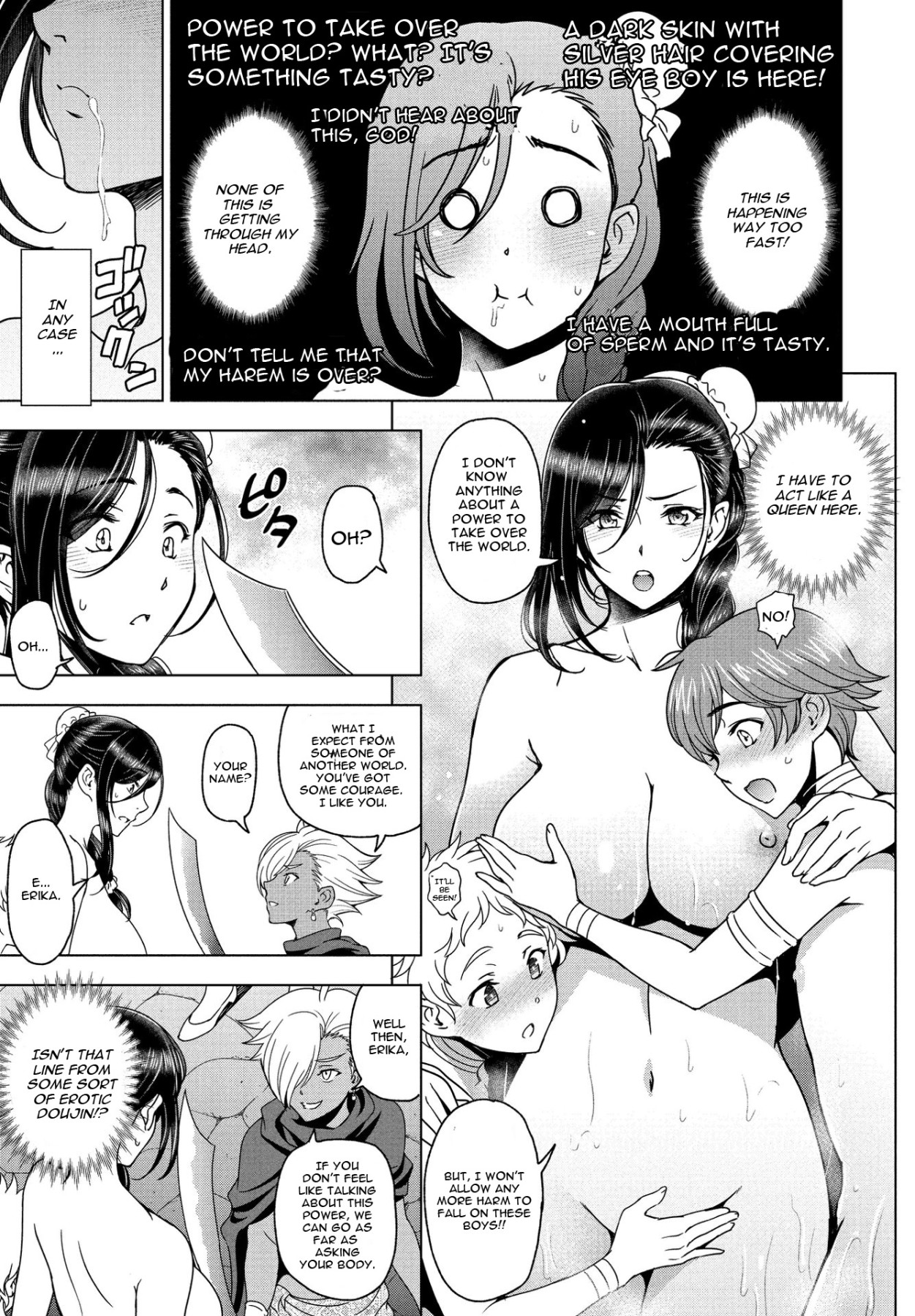 Hentai Manga Comic-After Transferring Schools She Actually Got a Harem Of Shotas!? Second-Chapter 1-5